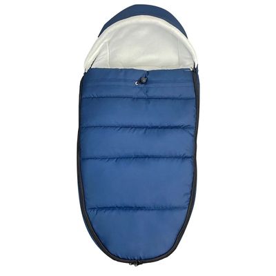 chancelière poussette bleu