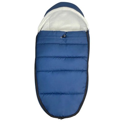 chanceliere poussette couvrepieds bleu