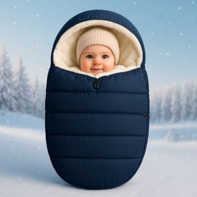 chancelière poussette marine belle couleur