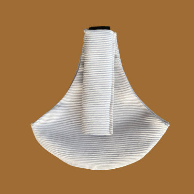 echarpe de portage blanc