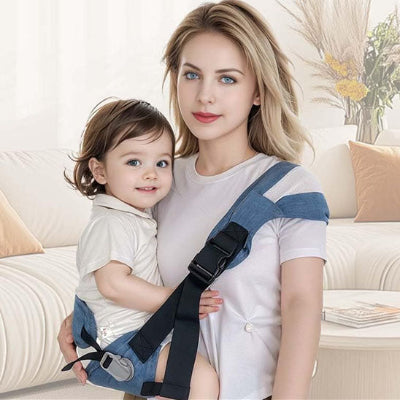 écharpe de portage mineconfort enfant heureux sourit