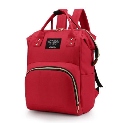 fashionbag sac a langer rouge