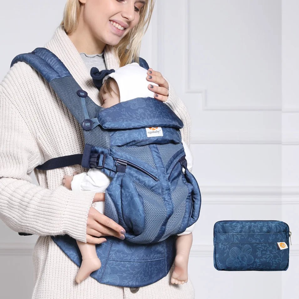 Porte Bébé - BreathBabyBag™ - Bleuprint - Petit Promeneur