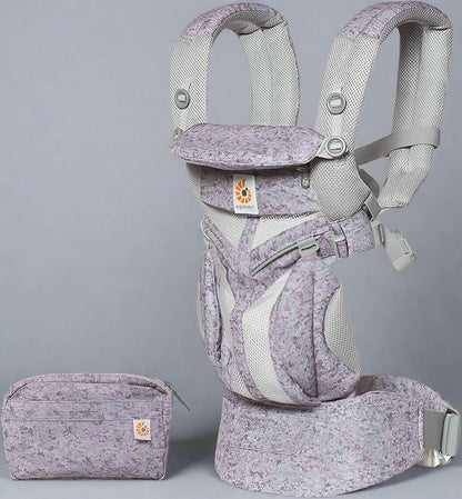 Porte Bébé - BreathBabyBag™ - Mauve Lavande - Petit Promeneur