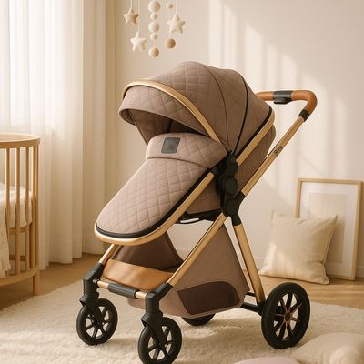 poussette dans chambre de maman