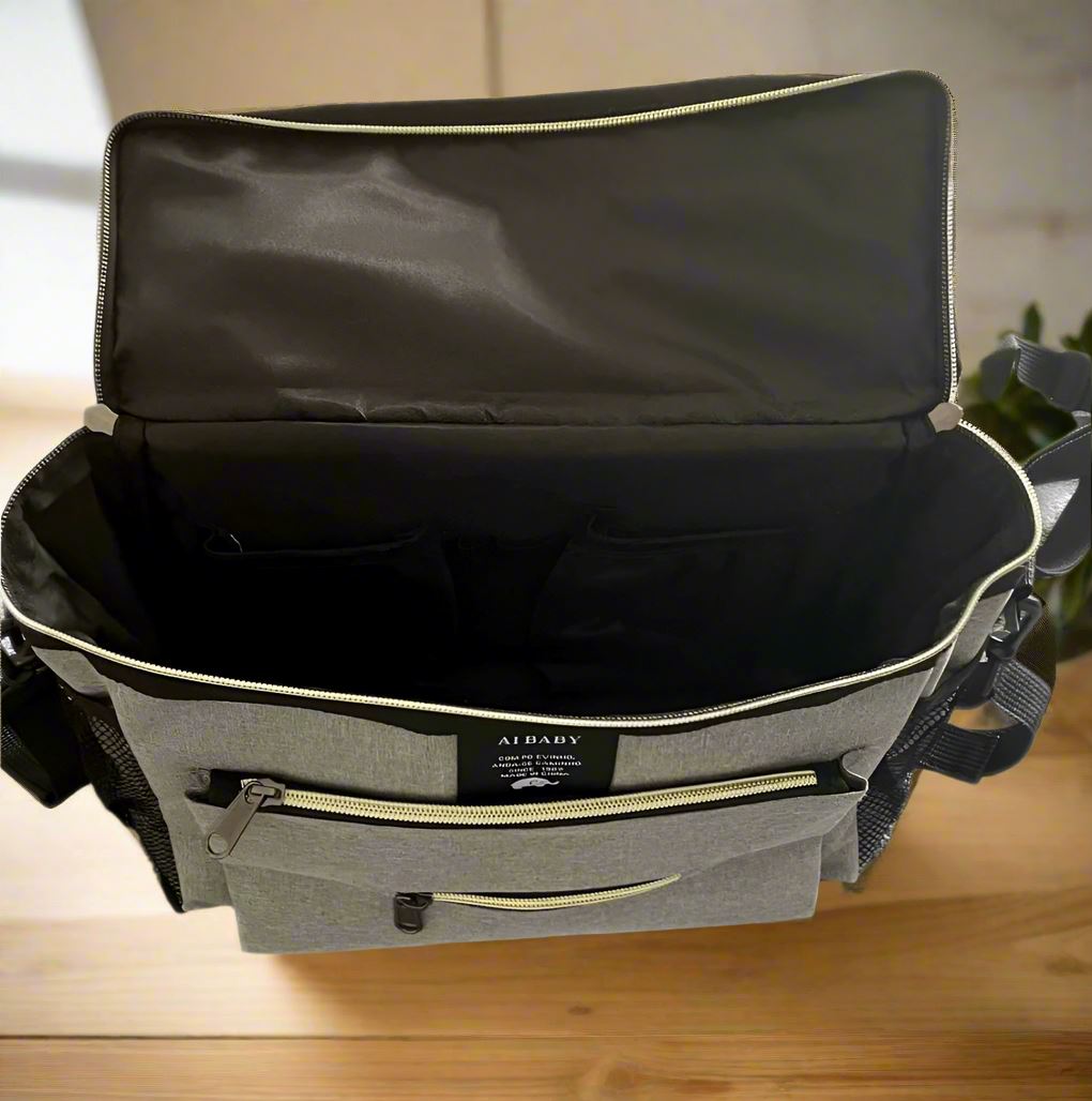 Sac à Langer - BabyTravel™ - Gris - Petit Promeneur