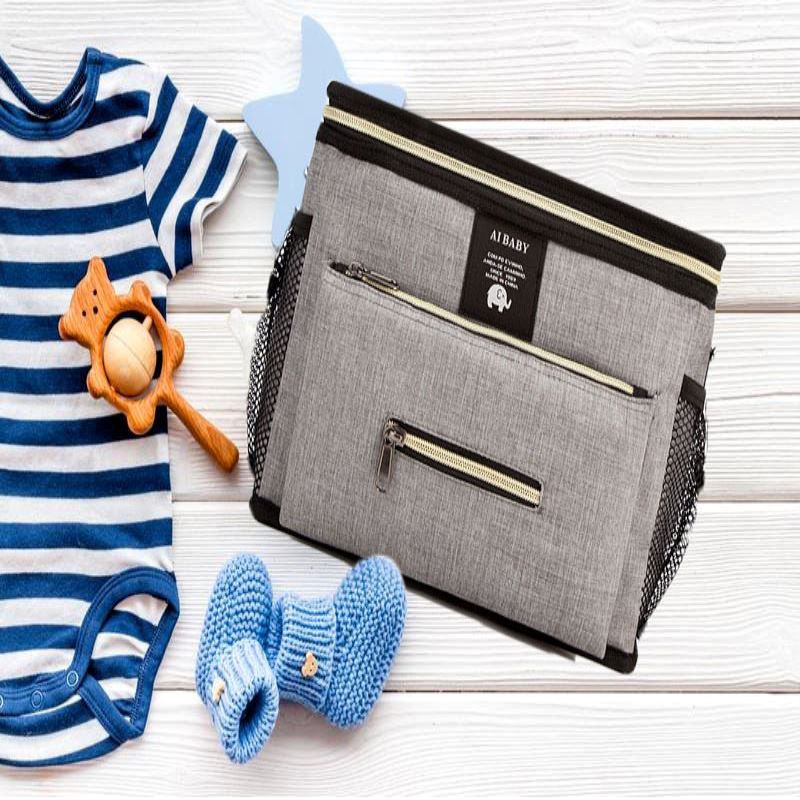 Sac à Langer - BabyTravel™ - Gris - Petit Promeneur