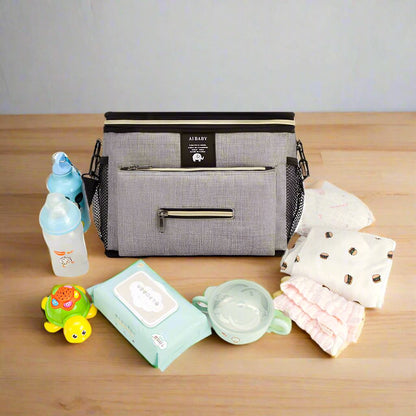 Sac à Langer - BabyTravel™ - Gris - Petit Promeneur