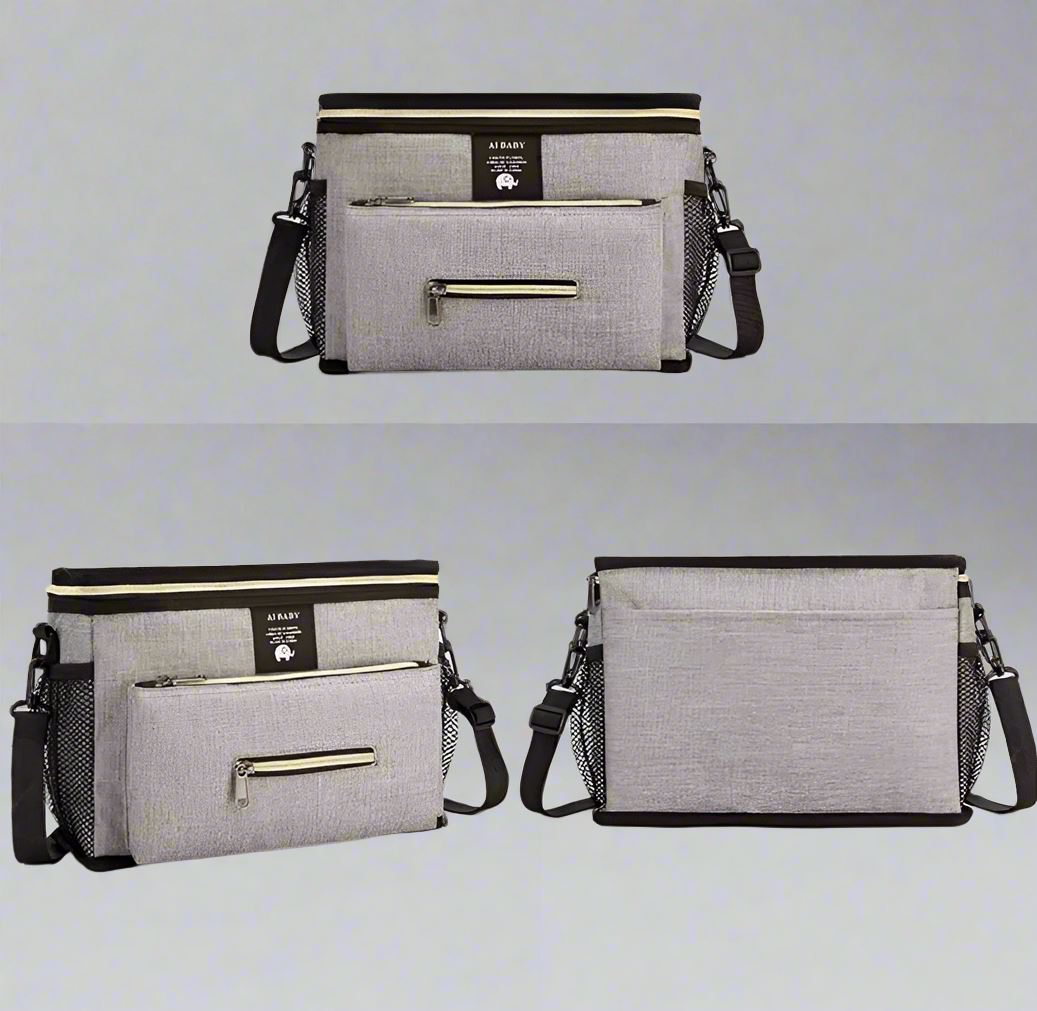 Sac à Langer - BabyTravel™ - Gris - Petit Promeneur