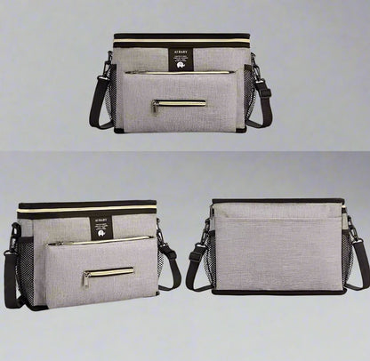 Sac à Langer - BabyTravel™ - Gris - Petit Promeneur