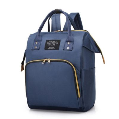 sac à langer bleu marine fashionbag