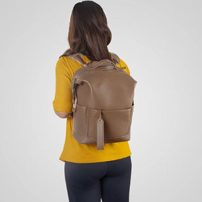 sac a langer marron