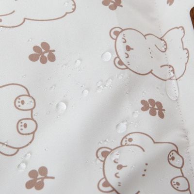 tissu imperméable chancelière pour poussette